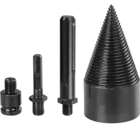 Tŕň štiepací, 60 mm, 3x adaptér, na drevo