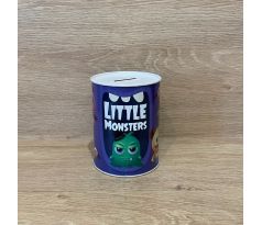 Plechová pokladnička 11x8,5cm - Little Monsters