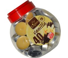 ADMIT vonné čajové sviečky Vanilka - 40ks