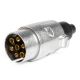 Hliniková zástrčka ťažného zariadenia - 7 PIN