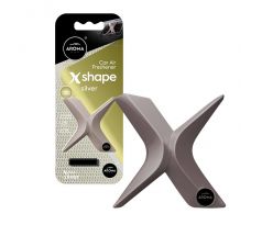 Osviežovač vzduchu AROMA CAR tvaru ''X'' - Silver