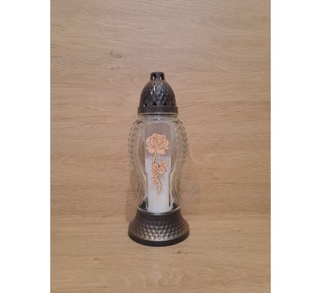 ADMIT kahanec s drevenou ružou  LA 509 APL DR RO