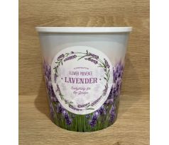 Plastový kvetinač, Levanduľa - 12x13cm