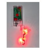 Vianočné svetielka, 2m, 20 LED - červené