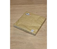 Papierové servítky – Zlaté 20ks 40 x 40 cm