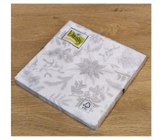 Papierové servítky - Daisy 2 20ks 33x33cm