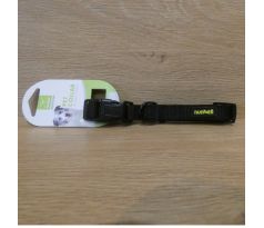 Obojok pre psy, čierny - 15,5cm