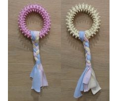 Hračka pre psy, gumenna - kruh s ostňami 22cm