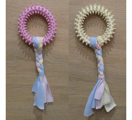 Hračka pre psy, gumenna - kruh s ostňami 22cm