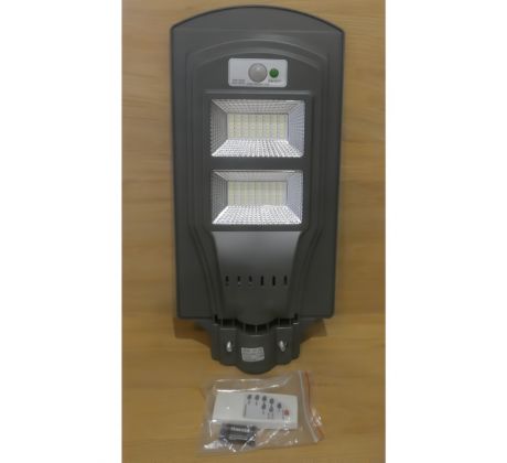 Solárne, indukčné, nástenné LED svietidlo so senzorom - 120W