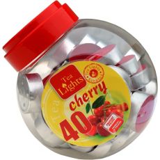 ADMIT vonné čajové sviečky Cherry - 40ks
