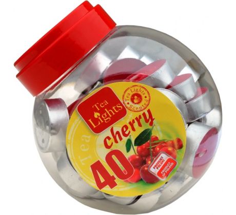 ADMIT vonné čajové sviečky Cherry - 40ks