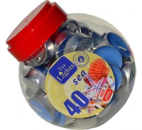 ADMIT vonné čajové sviečky Sea - 40ks