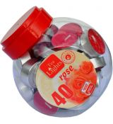 ADMIT vonné čajové sviečky Rose - 40ks