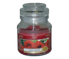 Vonná sviečka v skle - Red Rose
