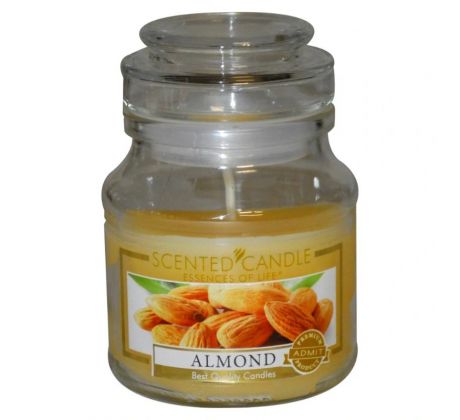 Vonná sviečka v skle - Almond
