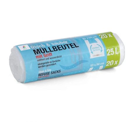 Vrecia na odpadky 25l - 20ks