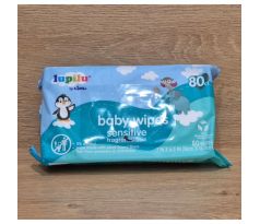 Vlhčené utierky Lupilu Sensitive - 80ks