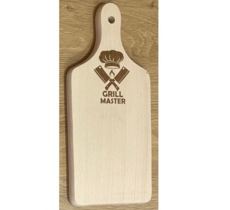 Drevené denko Grill master gravírovane