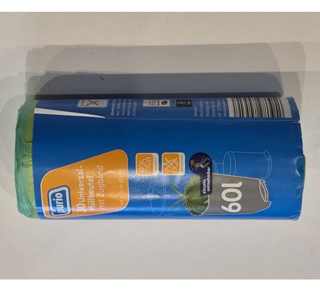 Vrecia na odpadky 60l - 30ks