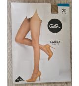 Dámske pančuchové nohravice, GATTA, 20 DEN - 2/S Dune