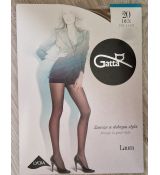 Dámske pančuchové nohravice, GATTA, 20 DEN - 3/M Grafit