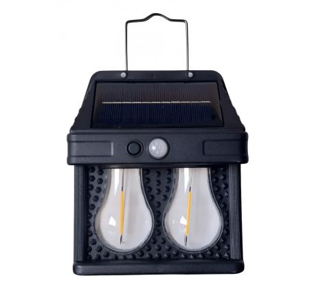 Solárne, nástenné LED svietidlo, vodotesne - IP 65 copy