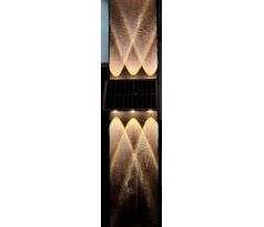 Solárne, nástenné LED svietidlo, vodotesne - IP 65