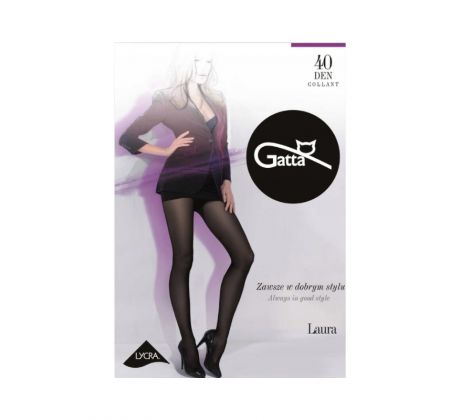 Dámske pančuchové nohavice, 40den, GATTA Laura Classic - S/M/L